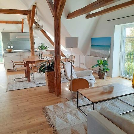 Tremsbüttel Luxurioeses Loft Mit Schoenem Blick מראה חיצוני תמונה