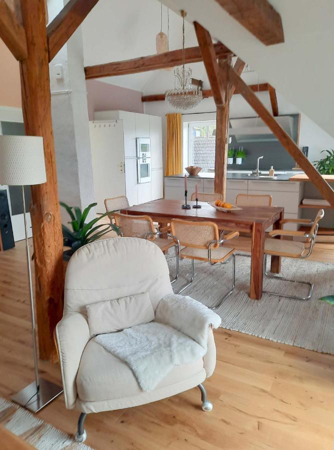 Tremsbüttel Luxurioeses Loft Mit Schoenem Blick מראה חיצוני תמונה