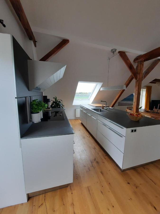 Tremsbüttel Luxurioeses Loft Mit Schoenem Blick מראה חיצוני תמונה